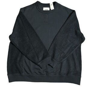 aerie Black Women's Crewneck Sweatshirt size small